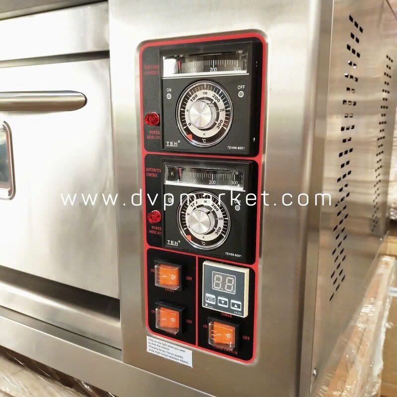 Đồng hồ nhiệt trên dưới và hẹn giờ của lò Berjaya
